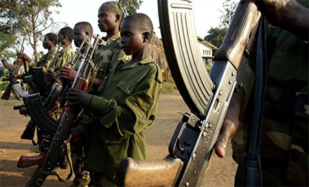 Niños soldados en Nigeria Más de 830 niños soldados fueron liberados en el noreste de Nigeria